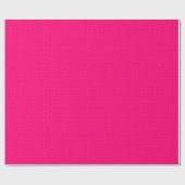 Chic Hot Pink, weiß, winzige Polka-Punkte-Muster Geschenkpapier (Flach)