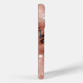 Chic Hübsch Girly Rose Gold Leopard Case-Mate iPhone Hülle (Rückseite / Rechts)