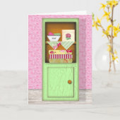 Chic Hutch Birthday Card Karte (Gelbe Blume)