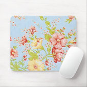 Chic-Hütte BlumenMousepad Mousepad (Mit Mouse)