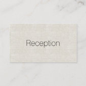 Chic Hydrangeas Wedding Enclosure Card Begleitkarte (Rückseite)
