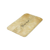 Chic-Imitat-GoldGlitzer-Sparren Badematte (Schrägansicht)