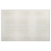Chic-Imitat-Goldweißer moderner geometrischer Stoff (Fat Quarter (45,7 x 55,9 cm))