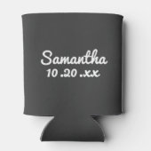 Chic Imitate Gold Black Team Bridge Junggeselinnen Dosenkühler (Rückseite)