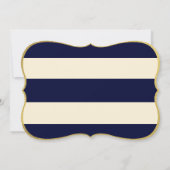 CHIC IMITATS GOLD | BOTANISCHES BRAUTPARTY EINLADUNG (Rückseite)