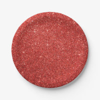 Chic Imitats Red Glitzer Paper Teller