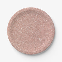 Chic Imitats Rose Gold Glitzer Paper Teller