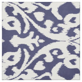 Chic Indigoblau-weiß-kat-Stammmuster Stoff (Muster)