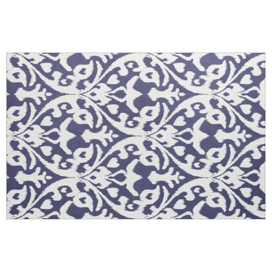 Chic Indigoblau-weiß-kat-Stammmuster Stoff (Fat Quarter (45,7 x 55,9 cm))