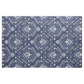 Chic Indigoblau-weiß-kat-Stammmuster Stoff (Fat Quarter (45,7 x 55,9 cm))