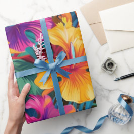 Chic Initial Festive Luxury Geburtstag Geschenkpapier