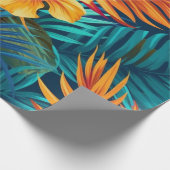 Chic Initial Festive Luxury Geburtstag Geschenkpapier (Ecke)