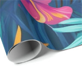 Chic Initial Festive Luxury Geburtstag Geschenkpapier (Rolleneckpunkt)