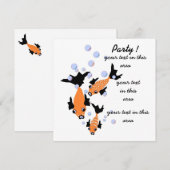 CHIC INVITATION_POOL PARTY! EINLADUNG (Vorne/Hinten)