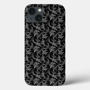Chic iPad Case, White Lilies of the Valley: Schwar Case-Mate iPhone Hülle