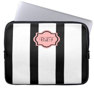 CHIC IPAD SLEEVE_04 ERRÖTEN PINK/WHITE/BLACK LAPTOPSCHUTZHÜLLE