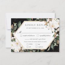 Chic Ivory Magnolias Cotton Floral Wedding Meeting