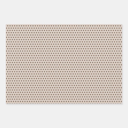 Chic Ivory Silver Gold Baubles Ziermuster Geschenkpapier Set (Vorderseite 2)