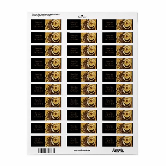 Chic Java cappuccino Kaffeebohnen Kaffee Lover (Vorne)