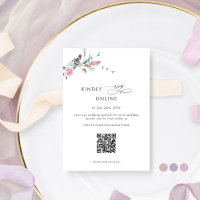 Chic Joyful Pastel Floral UAWG Online, QR Code
