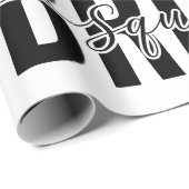 Chic Junggesellinnen Abschiedsparty Geschenkpapier (Rolleneckpunkt)