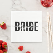 Chic Junggesellinnen Abschiedsparty Serviette (Beispiel)