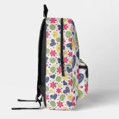 Chic Kawaii Floral Pattern Individuelle Name druck Bedruckter Rucksack (Links)
