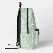 Chic Kawaii Floral Pattern Individuelle Name druck Bedruckter Rucksack (Links)