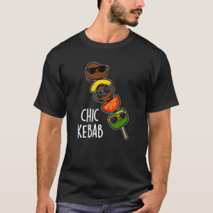 Chic Kebab Lustiger Schisch Kebab Wortwitz Dunkler T-Shirt
