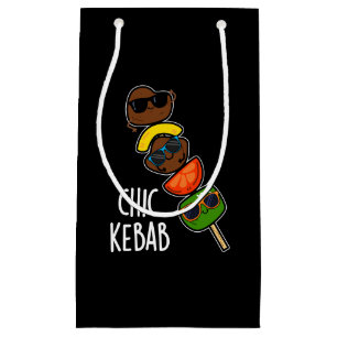 Chic Kebab Lustiger Shish Kebab-Scherz Dunkler Hin Kleine Geschenktüte