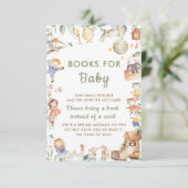 Chic Kinderzimmer Rhyme Greenery Bringen Sie eine  Einladung (Stehend Vorderseite)