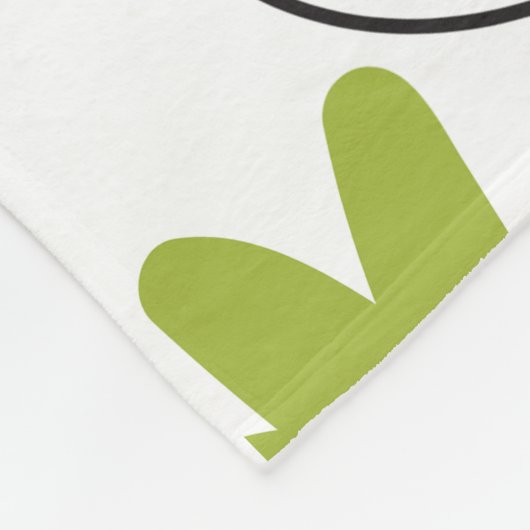 Chic Kitty Dreams Fleece Blanket (Ecke)