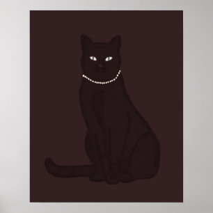 Chic Kitty Poster