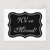 Chic Klammer Form bewegte Postkarten | Wir sind um (Vorderseite)