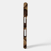 Chic kokette Schleife Kunstleder Monogramm Case-Mate iPhone Hülle (Rückseite / Rechts)