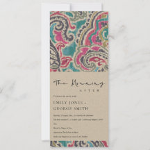 CHIC KRAFT BOHO IKAT TRIBAL PATTERN MORGEN NACH