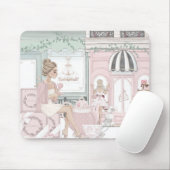 Chic Ladys French Bakery Teatro Sociale Basso Mousepad (Mit Mouse)