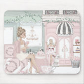 Chic Ladys French Bakery Teatro Sociale Basso Mousepad (Vorne)