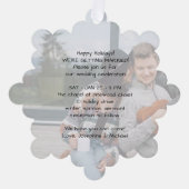 Chic Lässig Wedding Einladung Weihnachts-Ornament (Vorderseite)