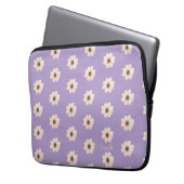 Chic Lavendel Lila Laptopschutzhülle (Vorderseite Links)