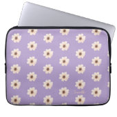 Chic Lavendel Lila Laptopschutzhülle (Vorderseite)