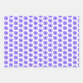 Chic Lavender Blume Wrapping Paper Sheets Geschenkpapier Set (Vorderseite)