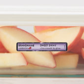 Chic Lavender Lila Foil Lip Gloss Glitterie Etiketten (Befestigt)