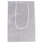 Chic Lavender Pearl Bridal Shower Mittlere Geschenktüte (Rückseite)