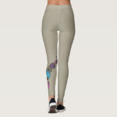 Chic - Leggings Blumen / Florales (Rückseite)