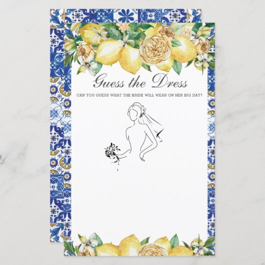 Chic Lemon Greenerenerity Raten Sie das Dress Brid