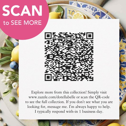Chic Lemon Mediterranean Return Address Label