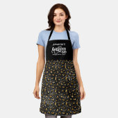 Chic Leopard Backen Schürze für Bäcker (Getragen)