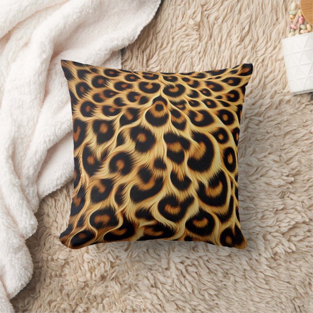 Chic Leopard-Druckduvet für gemütliche Zimmer Kissen (Decke)