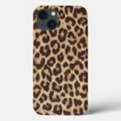 Chic Leopard iPhone ID Case (Rückseite)